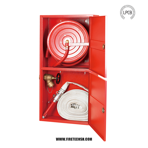 Hose Reel Cabinet (Vertical, Double Compartment),Carbon Steel/Stainless Steel