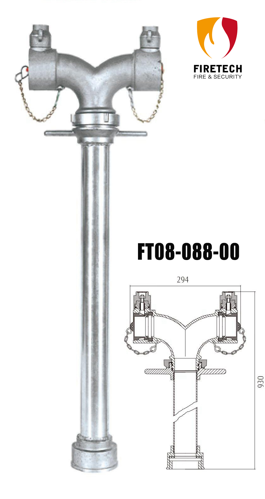 Fire Fighting Standpipe BS336 Standard