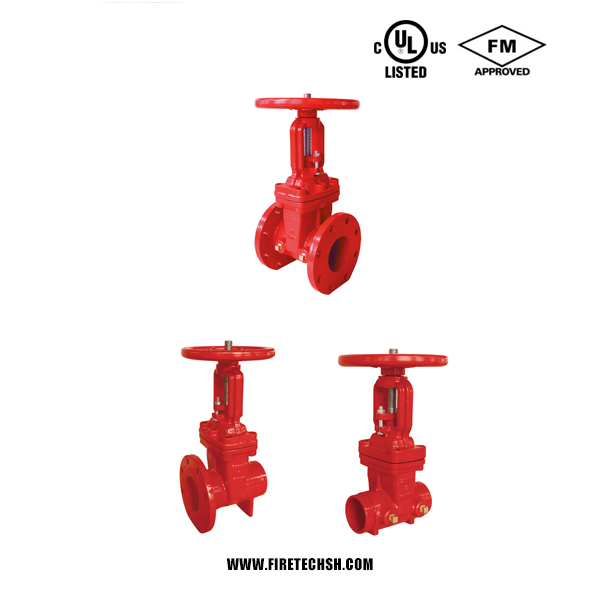Resilient Wedge OS&Y Gate Valve, 200PSI